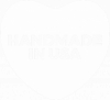 Handmade in USA-white