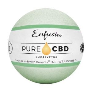 Pure CBD Bath Bomb Eucalyptus