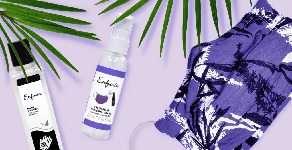 Enfusia COVID 19 Hand Sanitizer Mask Refresher